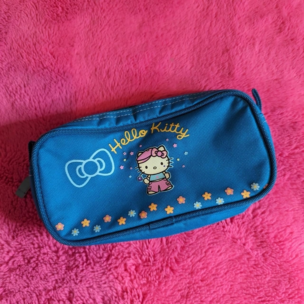 hello kitty 2008 pop pencil case/ makeup/ accessories bag